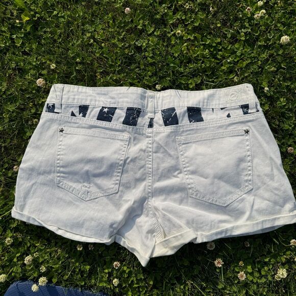 NWT Deadstock Lowrise Navy Patriotic Shorts - Picture 5 of 6
